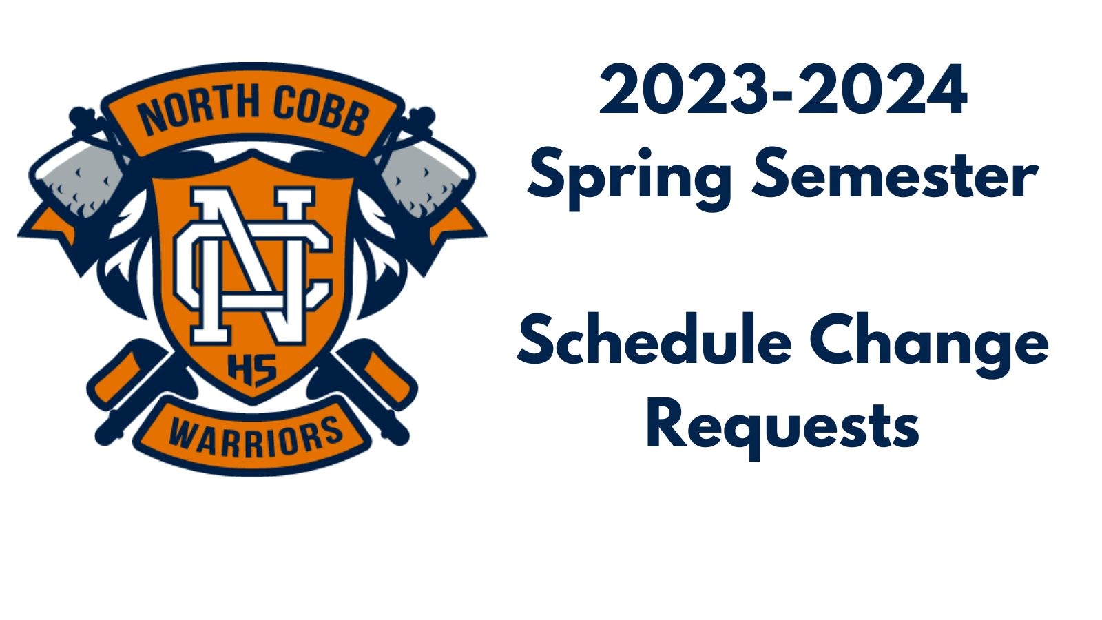 Spring Semester Schedule Change Requests
